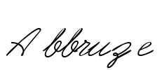 Abbruze Font Image