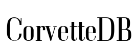 CorvetteDB Font Image