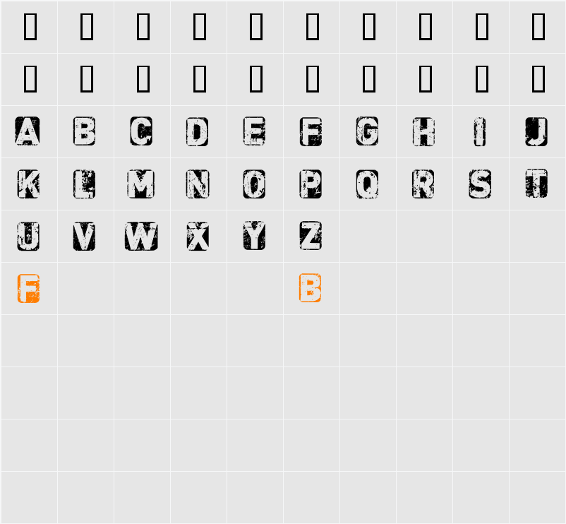 CF Punk is not Dead Character Map