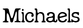 Michaels Font Image