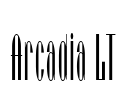 Arcadia LT Font Image