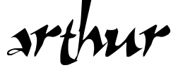 Arthur Font Image