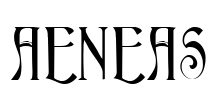 AENEAS Font Image