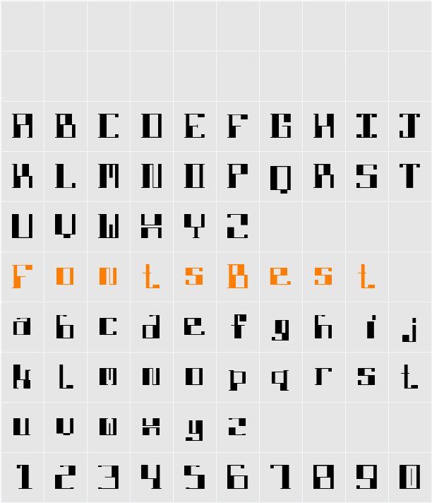 DBE-Lithium Character Map