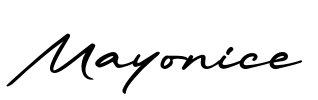 Mayonice Font Image