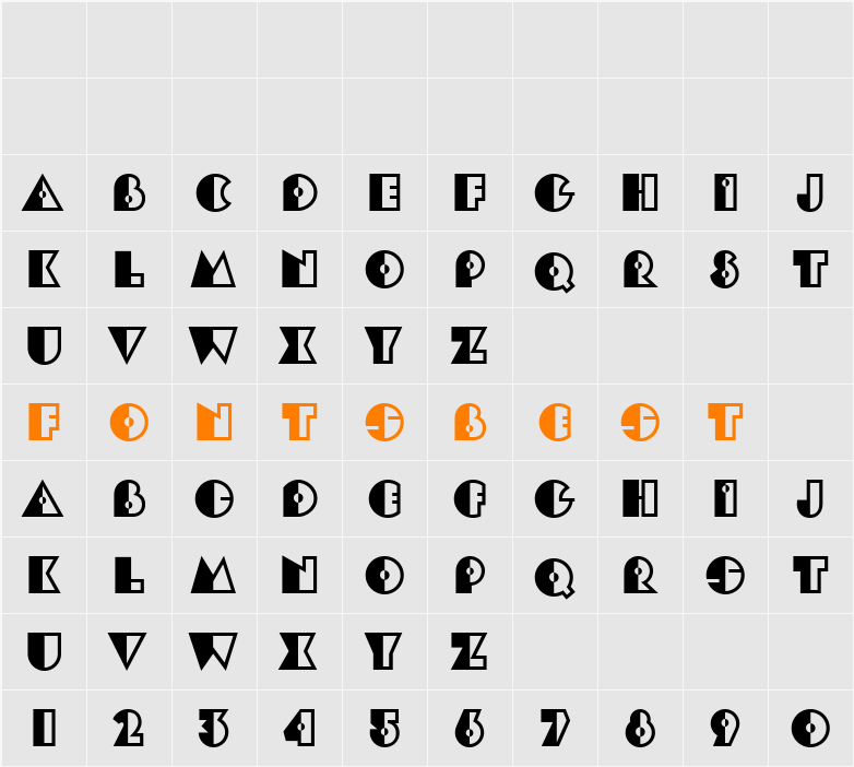 Cg Character Map