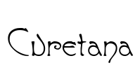 Curetana Font Image