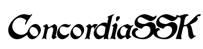 ConcordiaSSK Font Image