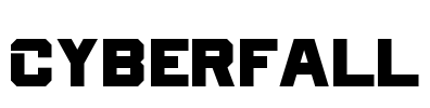 Cyberfall Font Image