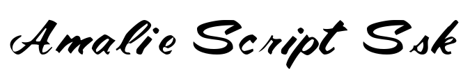 Amalie Script Ssk