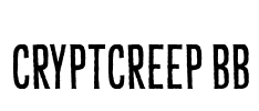 CryptCreep BB Font Image