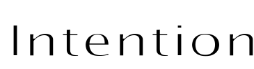 Intention Font Image