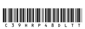 C39HrP48DlTt Font Image