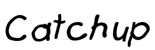 Catchup Font Image