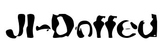 JI-Doffed Font Image