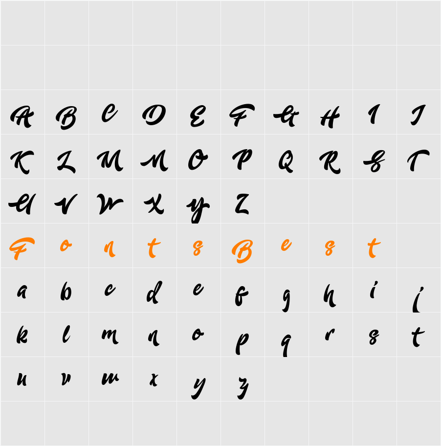 Adleit - Demo Character Map