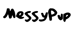 MessyPup Font Image