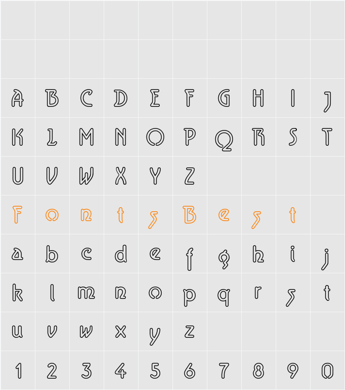 Aerolite Sky Character Map