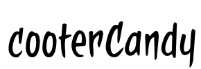 cooterCandy Font Image