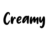 Creamy Font Image