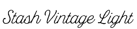 Stash Vintage Light Font Image