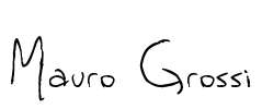 Mauro Grossi Font Image