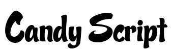 Candy Script Font Image