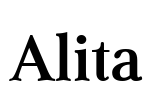 Alita Font Image