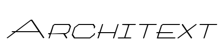 Architext Font Image