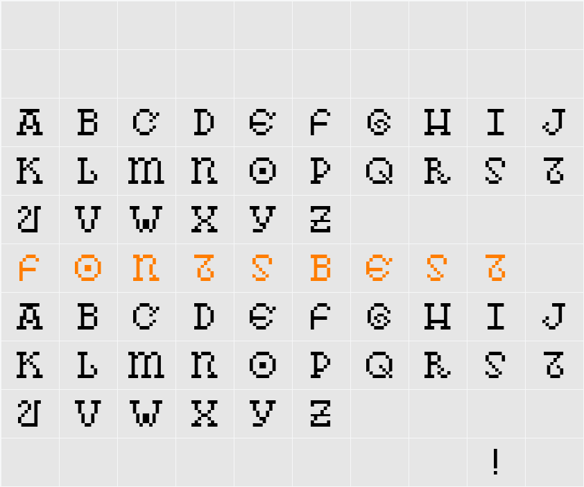 As pedras da Belle Otero Character Map