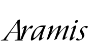 Aramis Font Image