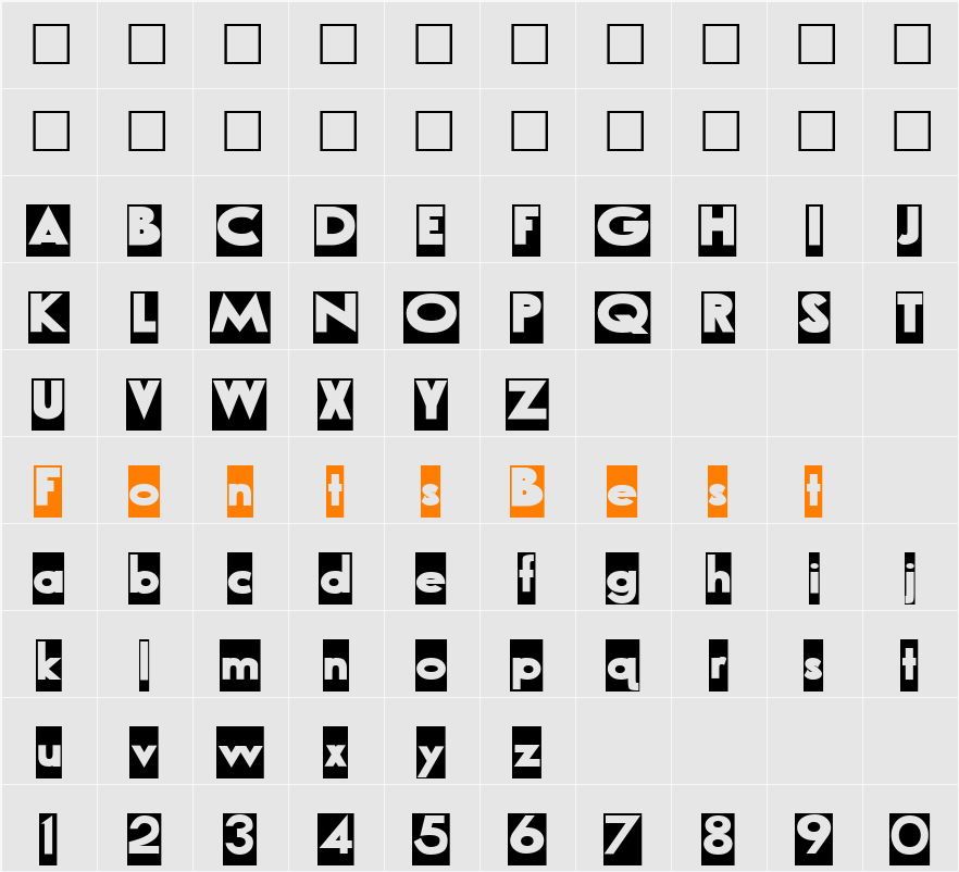 AirbrushReverse Character Map