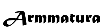 Armmatura Font Image