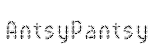 AntsyPantsy Font Image