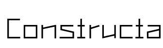 Constructa Font Image