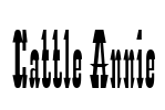 Cattle Annie Font Image