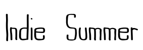 Indie Summer Font Image