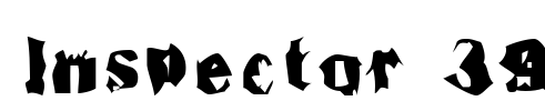 Inspector 39 Font Image