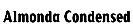 Almonda Condensed Font Image