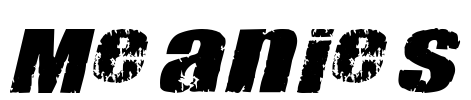 Meanies Font Image