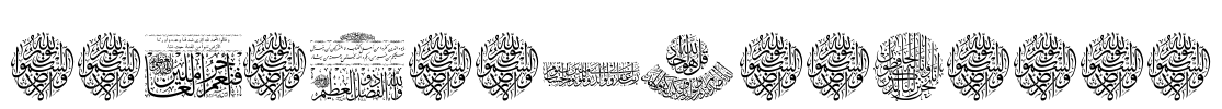 Aayat Quraan_034 Font Image