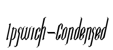 Ipswich-Condensed Font Image