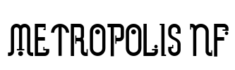 Metropolis NF Font Image