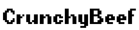 CrunchyBeef Font Image