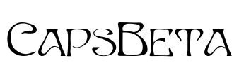 CapsBeta Font Image