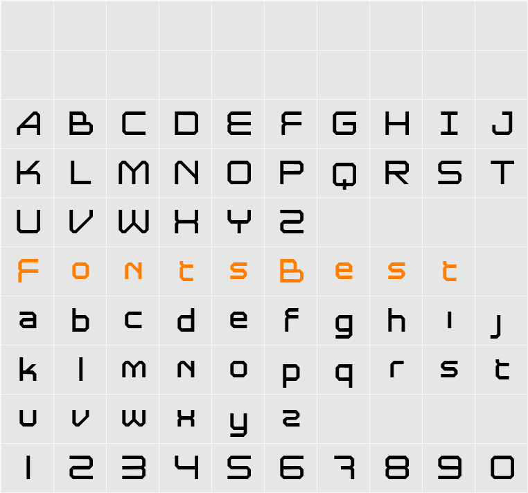 Astrolyte Character Map