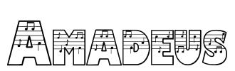 Amadeus Font Image