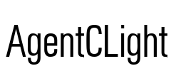 AgentCLight Font Image