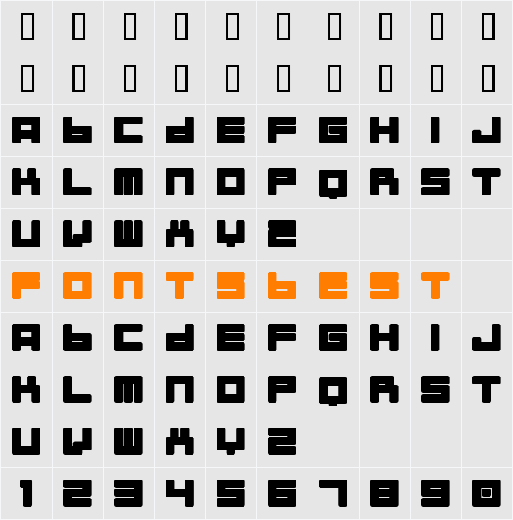 Almanaque Character Map