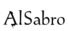 AlSabro Font Image